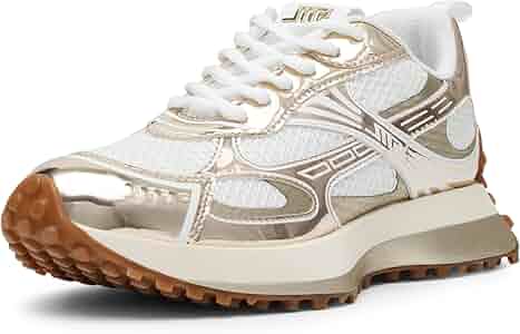 Amazon.com | Steve Madden Women's Cyclone Sneaker, Gold Amazon.com | Steve Madden Women's Cyclone Sneaker, Gold